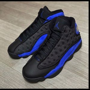 black and blue retro 13s. free shipping